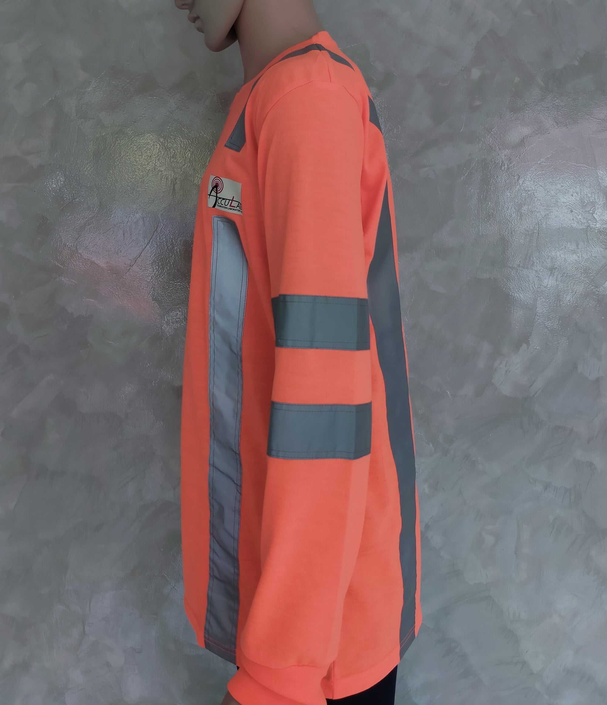 sweatshirt with reflector special orange