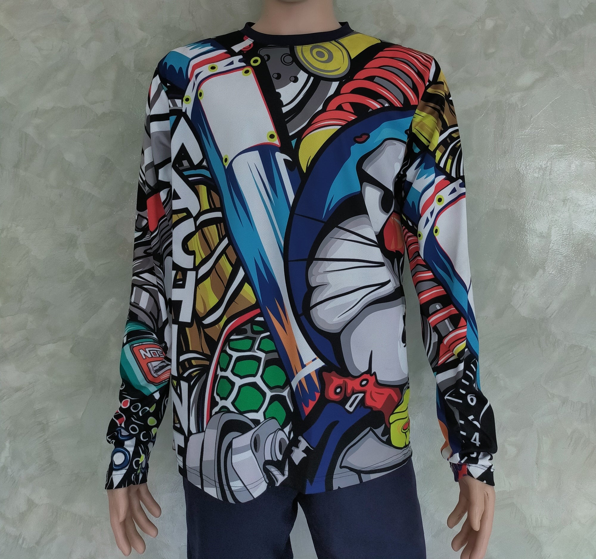 full sublimation longsleeve drifit cloth